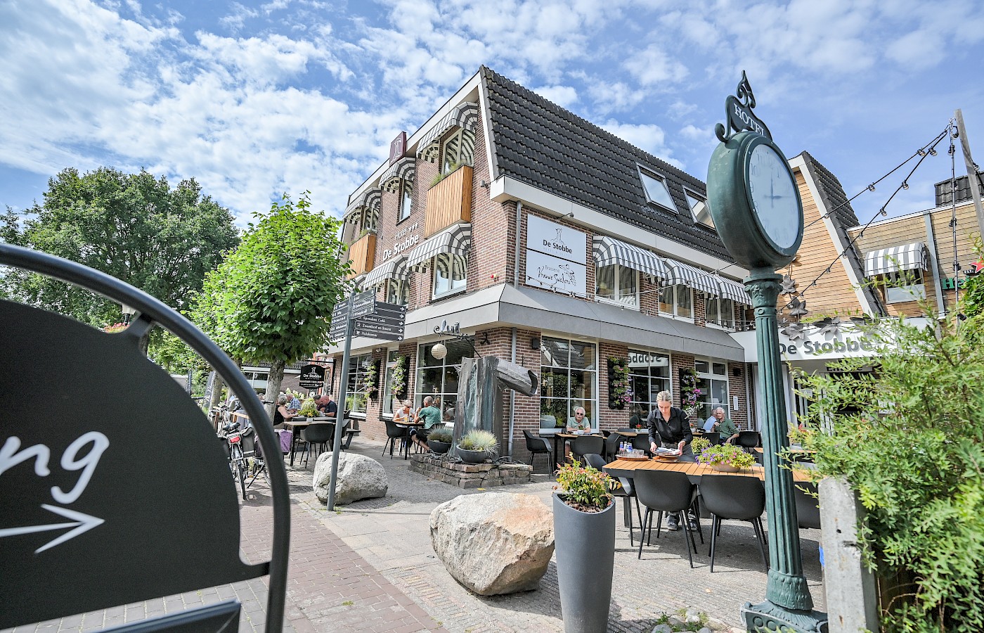Hotel De Stobbe in Ruinen met binnenzwembad en sauna
