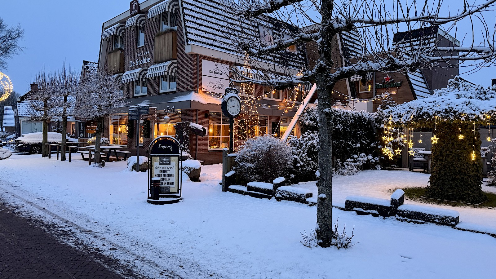 Hotel De Stobbe in Ruinen met binnenzwembad en sauna